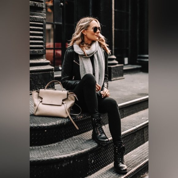 $378 Frye Veronica Combat Distress Brown Leather Lace Up Moto Combat Ankle Boot - Picture 7 of 16